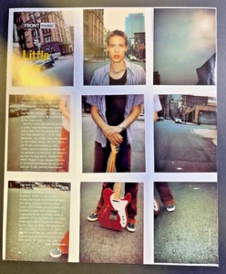 1999 revista ilustración músico Johnny Lang Jon Gordon Langseth Jr, - Imagen 1 de 2