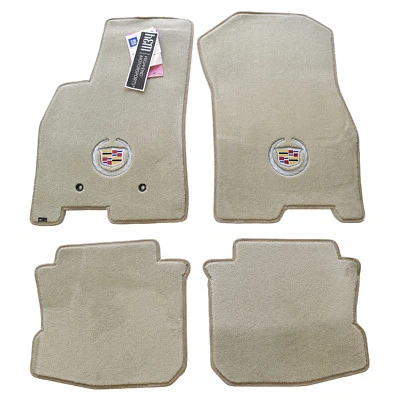 2008-2011 Cadillac DTS Floor Mats Light Neutral Premium Upgrade 32oz INSTOCK - Imagem 1 de 4