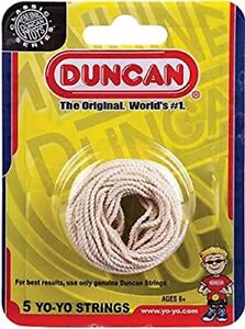 Duncan ToysÂ String - Pack of 5 Cotton Strings for Plastic Metal