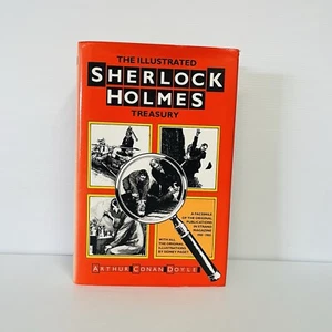 The Illustrated Sherlock Holmes Treasury Sir Arthur Doyle Hardcover Book 1984 - Picture 1 of 20