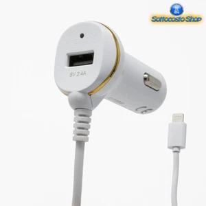 ADATTATORE PRESA ACCENDISIGARI AUTO USB IPHONE CARICABATTERIE EXTRASTA - Imagen 1 de 2
