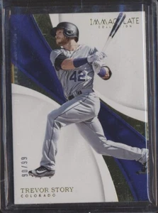 2017 IMMACULATE BASE /99 TREVOR STORY ROCKIES - Bild 1 von 1