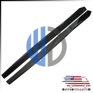 FOR 2014-2020 BMW F32 F33 F36 M Sport DTM Style Carbon Fiber Side Skirts - Bild 1 von 5