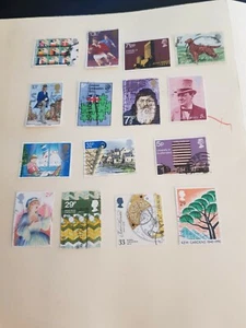 15 U.K.Stamps. - Picture 1 of 1