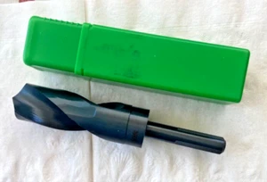 LastCut 1-5/16" S&D SILVER DEMING DRILL BIT Black 3 Flats 1/2 Shank H.S.S. M 2 - Picture 1 of 24