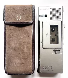 VINTAGE SONY BM-510 MICRO DICTATOR HANDHELD TRANSCRIBER TAPE PLAYER FOR PARTS - Picture 1 of 6