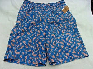 NWT Field & Stream swim shorts, Youth XL, elastic waist, lining, polyester, fish - Picture 1 of 4