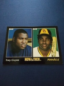 1993 Pinnacle Baseball Tony Gwynn Now & Then #289 HOF  NM-MT