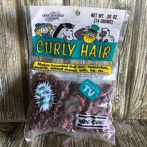CURLY HAIR by ONE & ONLY CREATIONS FOR CRAFT DOLLS ETC AND BONUS PACK - Bild 1 von 7