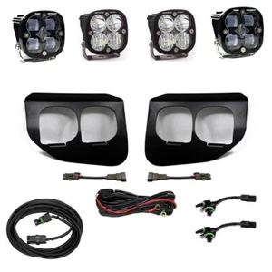 Baja Designs Squadron Sport Combo & SAE Fog Light Kit For 2020+ Ford Super Duty - Picture 1 of 10