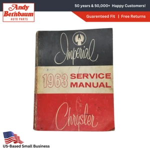 1963 Chrysler Imperial Passeggero Auto Parti & Riparazione Servizio Manuale - Foto 1 di 5