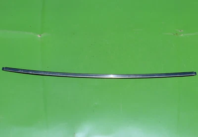MAZDA 323 86-89 FRONT WINDSHIELD UPPER MOLDING COVER B097-50-865 OEM CHROME GTX - Image 1 of 4