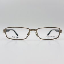 Gucci eyeglasses Men's Ladies Angular Grey Black Mod. GG 1875 Logo New