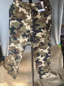 Camouflage cargo Hunting Pants Youth Size S (28-30)  Adjustable Waist Camo Cool - Picture 1 of 6