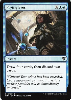 MTG CMR Commander Legends Prying Eyes Card 086/361 C - Image 1 of 4