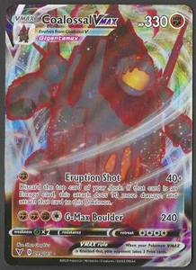 Coalossal VMAX 099/185 Swsh04: Vivid Voltage Holo - Picture 1 of 2