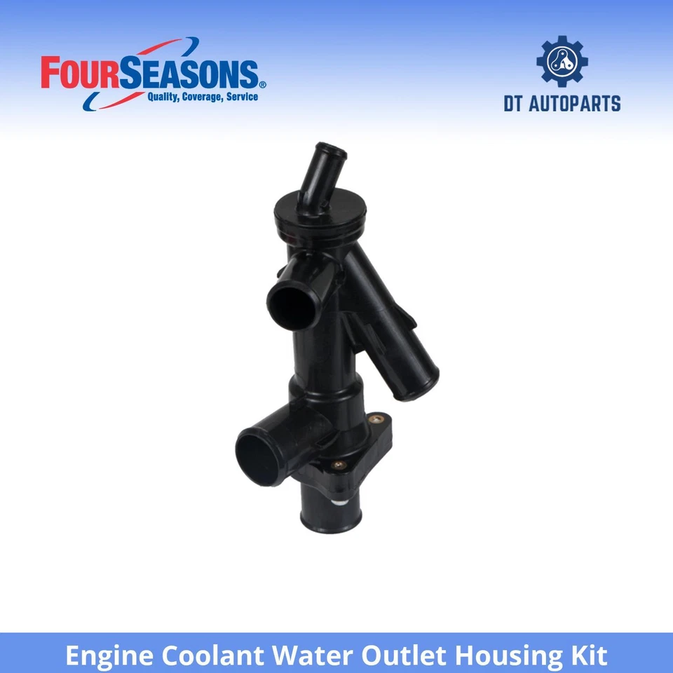 Kit de carcasa de salida de agua refrigerante motor V6 3,0 L para Mazda 6 2003-2008 4 estaciones Foto 1 de 4