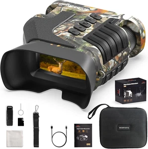 Night Vision Binoculars, 1315FT 4K Night Vision Goggles for Adults, 10X Optical - Picture 1 of 9