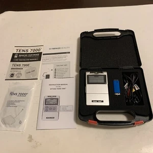 TENS 7000 2nd Edition Digital TENS Unit with Accessories - Picture 1 of 6