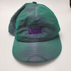Dual Swingster Hat Cap Green Snapback Vtg Made in Usa G9D