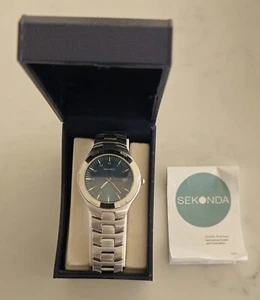 Sekonda Stainless Steel men's Watch, With Original Box - Working - Picture 1 of 8