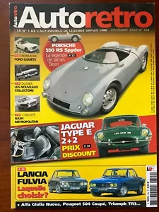 AUTO Rétro n°304; Lancia Fulvia/ Ford Comète/ Jaguar Type E 2 + 2/ Nash Métropol - Foto 1 di 2