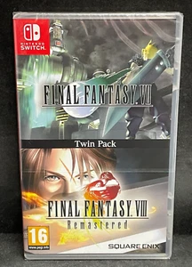 Final Fantasy 7 VII & 8 VIII Twin Pack (Nintendo Switch) PAL ver / Region Free - Picture 1 of 2