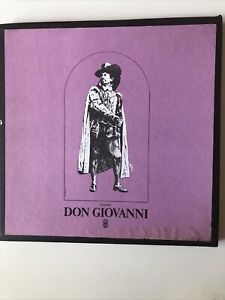 Opera Vinyls Mozart Don Giovanni. 3 Records Vintage Booklet