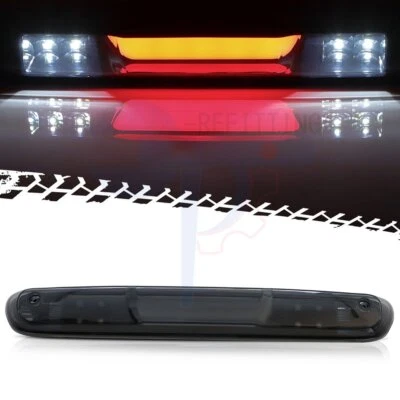 Tercera luz de freno luz de carga para 09-10 Hummer H3T carcasa negra lente de humo Foto 1 de 4