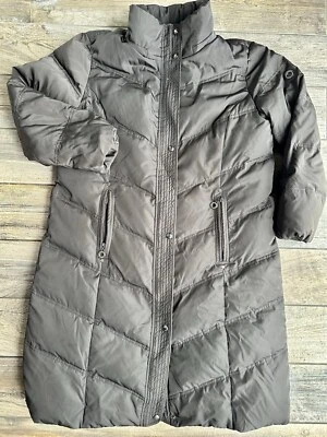 Abrigo Parka Hinchado Calvin Klein Marrón Oscuro Talla OX Foto 1 de 4