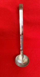 Cucharón de acero inoxidable Vollrath vintage 6 1/2" punta de mango de goma de vinilo hecho en EE. UU. - Imagen 1 de 6
