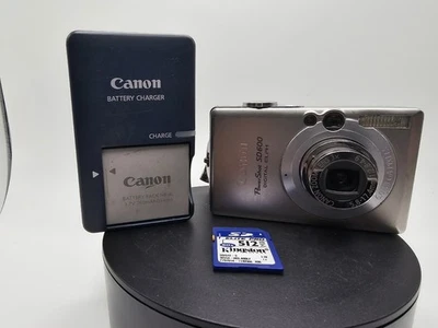 Cámara digital Canon PowerShot SD600 ELPH 6,0 MP, con cargador de batería, memoria probada Foto 1 de 4