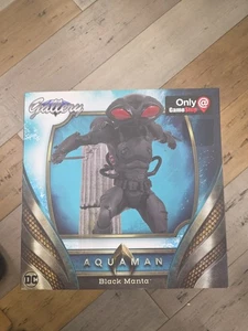 Aquaman Diamond Gallery Black Manta DC GameStop Exclusive Statue Limited Edition - Picture 1 of 6