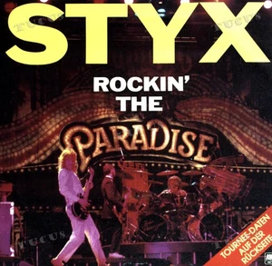 Styx - Rockin' The Paradise 7" (VG+) '* - Picture 1 of 1
