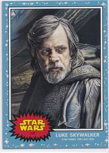 Luke Skywalker (2022) Star Wars Living Set card #314 Star Wars: The Last Jedi - Picture 1 of 2