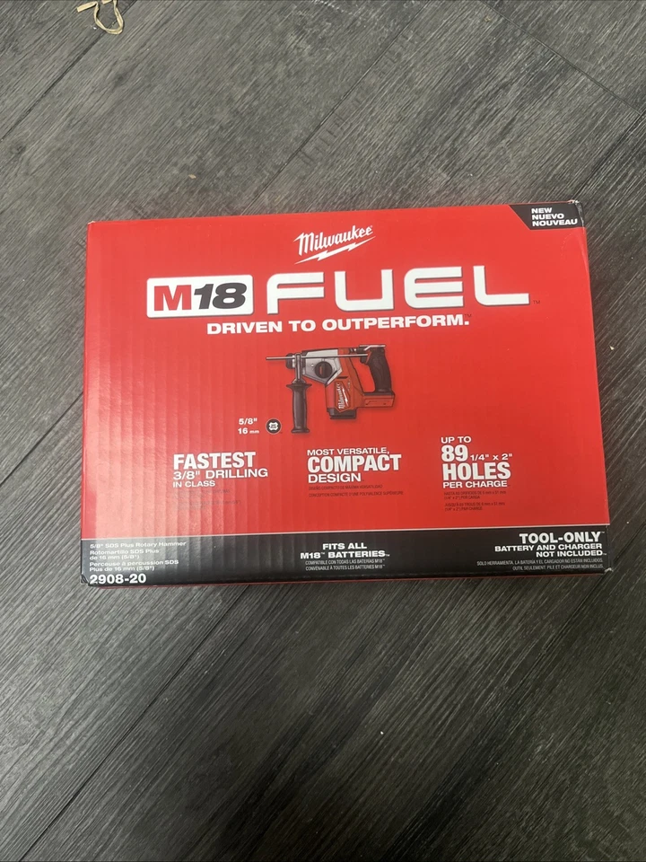 Martillo rotativo Milwaukee Tool 2908-20, 18 V CC, 1, 400 rpm Foto 1 de 1