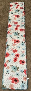 Pioneer Woman Vintage Spring Blossom Table Runner Quilted Reversible - Picture 1 of 9