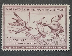 RW20 Federal Duck Hunting Stamps MNH OG Migratory Bird Hunting Stamp 1953 - Picture 1 of 2