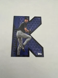 2025 Topps K Zone Randy Johnson KZ-1 Die Cut Insert B - Picture 1 of 2