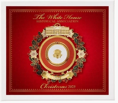 2025 Official White House Christmas Ornament - 150 Years - Image 1 of 4
