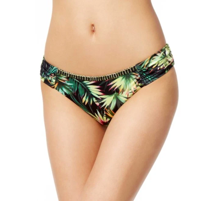 Precio de venta sugerido por el fabricante $48 ¡Nuevo con etiquetas! Traje de baño mediano Lucky Brand Coastal Palms faja lateral bikini Foto 1 de 1