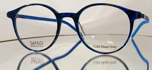 SAFILO SA 1077 X8T Anteojos AZUL HABANA NEGRO Nuevo Plástico 48-19-145 Italia - Imagen 1 de 13