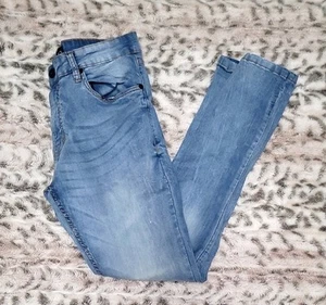 Men's Marc Ecko Cut & Sew Light Blue Denim Jeans 34/32 - Picture 1 of 6