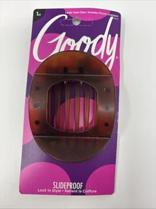 Goody Large Updo Claw Clip Slide Proof Brown - Picture 1 of 2
