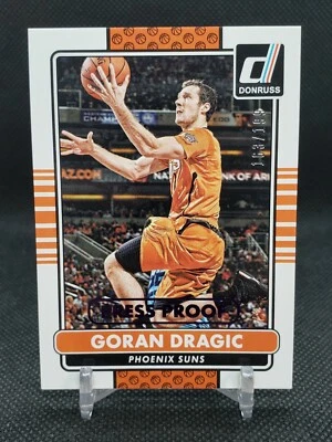 Goran Dragic #163/199 2014-15 Donruss Press Proofs Purple Suns #83 - Image 1 of 3