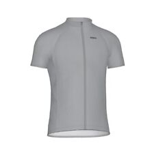 Cycling Jersey Solid Grey Men's Sport Cut by Primal