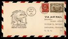 DR WHO 1934 CANADA FIRST FLIGHT BEAUVAL SASK TO PRINCE ALBERT k02641