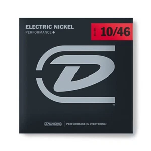 Cuerdas de guitarra eléctrica Dunlop de calibre medio con cuerda de níquel .010 - .046 - Imagen 1 de 3