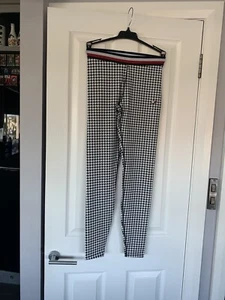TOMMY HILFIGER SPORT FULL LENGTH Houndstooth Leggings size XS - Picture 1 of 5