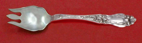 Lily by Frank Whiting Sterling Silver Cake Ice Cream Spork Custom Made 5 3/4" Cover